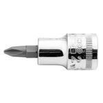 3/8" Торцевая головка с вставкой под винты Phillips BAHCO Арт. SB7409PH-2