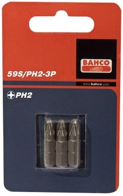 Биты под винты Phillips 25 мм BAHCO 59S/PH 3P ― BAHCO SHOP