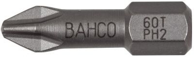Биты под винты Phillips 25 мм BAHCO 60T/PH ― BAHCO SHOP