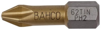 Биты под винты Phillips 25 мм BAHCO 62TIN/PH ― BAHCO SHOP