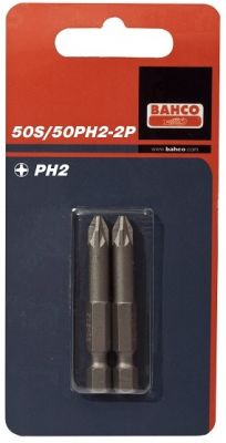 Биты под винты Phillips 50 мм BAHCO 59S/50PH 2P ― BAHCO SHOP