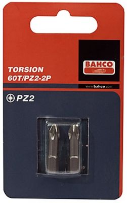 Биты под винты Pozidriv 25 мм BAHCO 60T/PZ 2P ― BAHCO SHOP