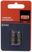 Биты под винты Pozidriv 25 мм BAHCO 60T/PZ 2P