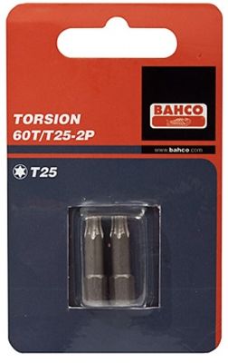 Биты под винты TORX® 25 мм BAHCO 60T/T 2P ― BAHCO SHOP