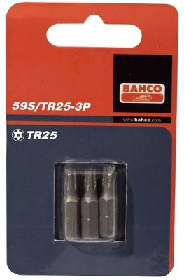 Биты под винты TORX® TR 25 мм BAHCO 59S/TR 3P ― BAHCO SHOP