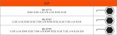 Наборы удлиненных оксидированных шестигранников с шаровым наконечником BAHCO BE-9775-BE-9785