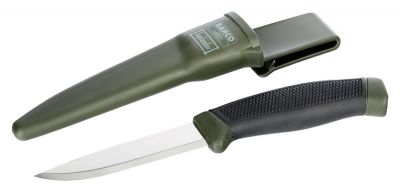Нож универсальный LAPLANDER с двухкомпонентной рукояткой, в ножнах, длина лезвия 102 мм BAHCO 2444-LAP ― BAHCO SHOP